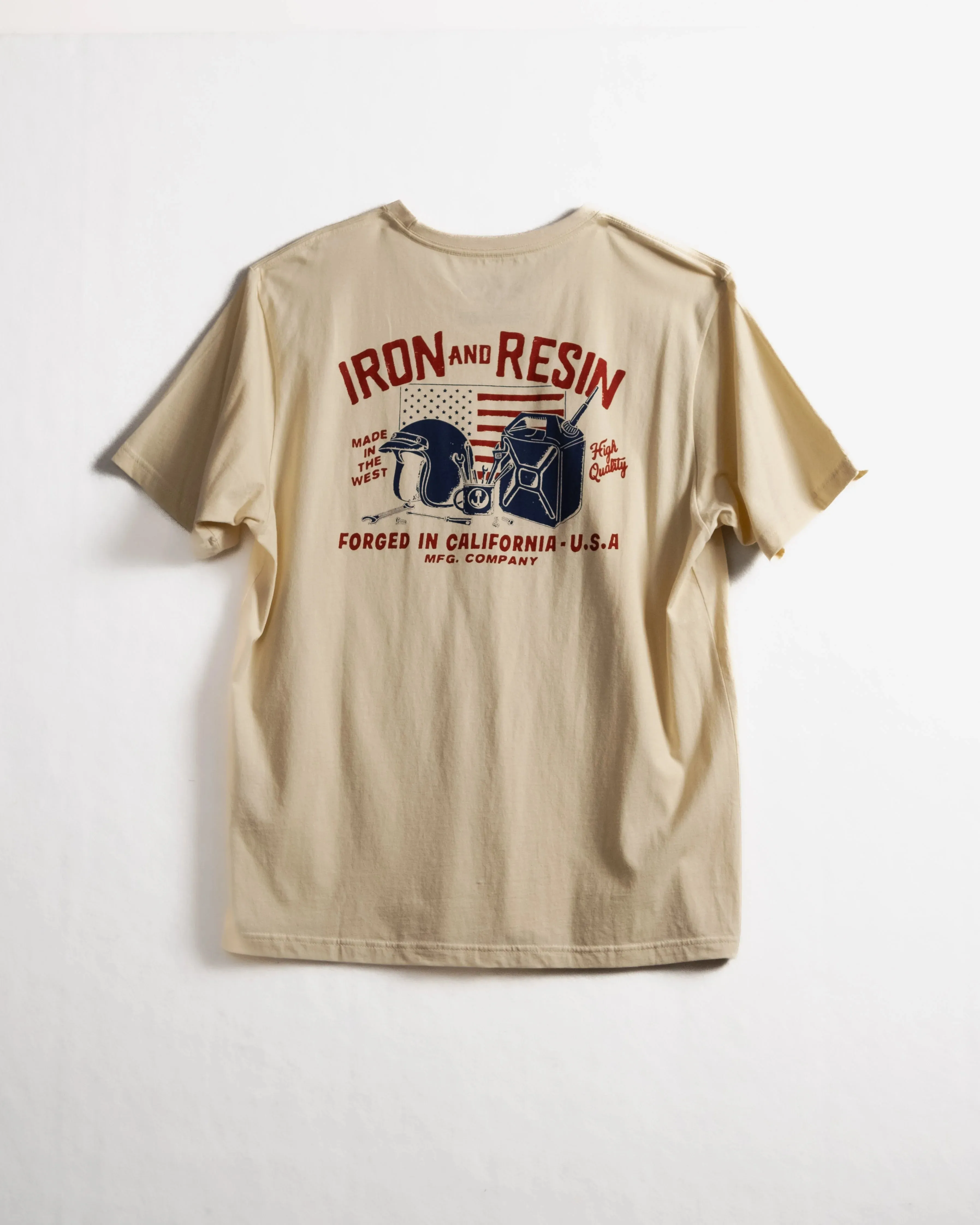 Men's Shop Bench Tee - Natural (103611) sold by Railcar product image thumbnail 2