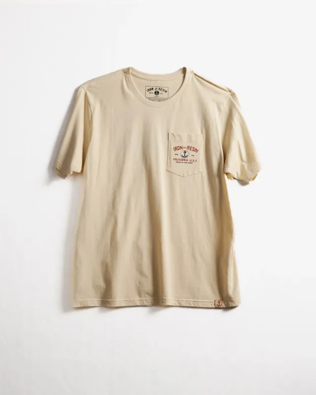 Men's Shop Bench Tee - Natural (103611) sold by Railcar