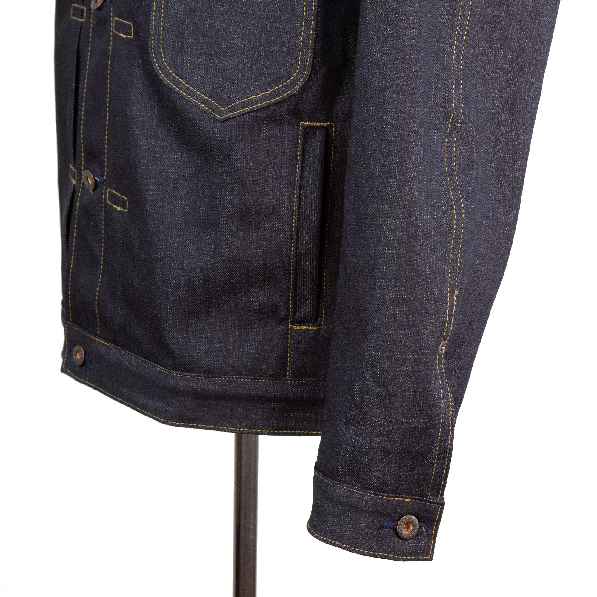 Type 1 X113 13.25 Oz Denim Jacket sold by Railcar product image thumbnail 4