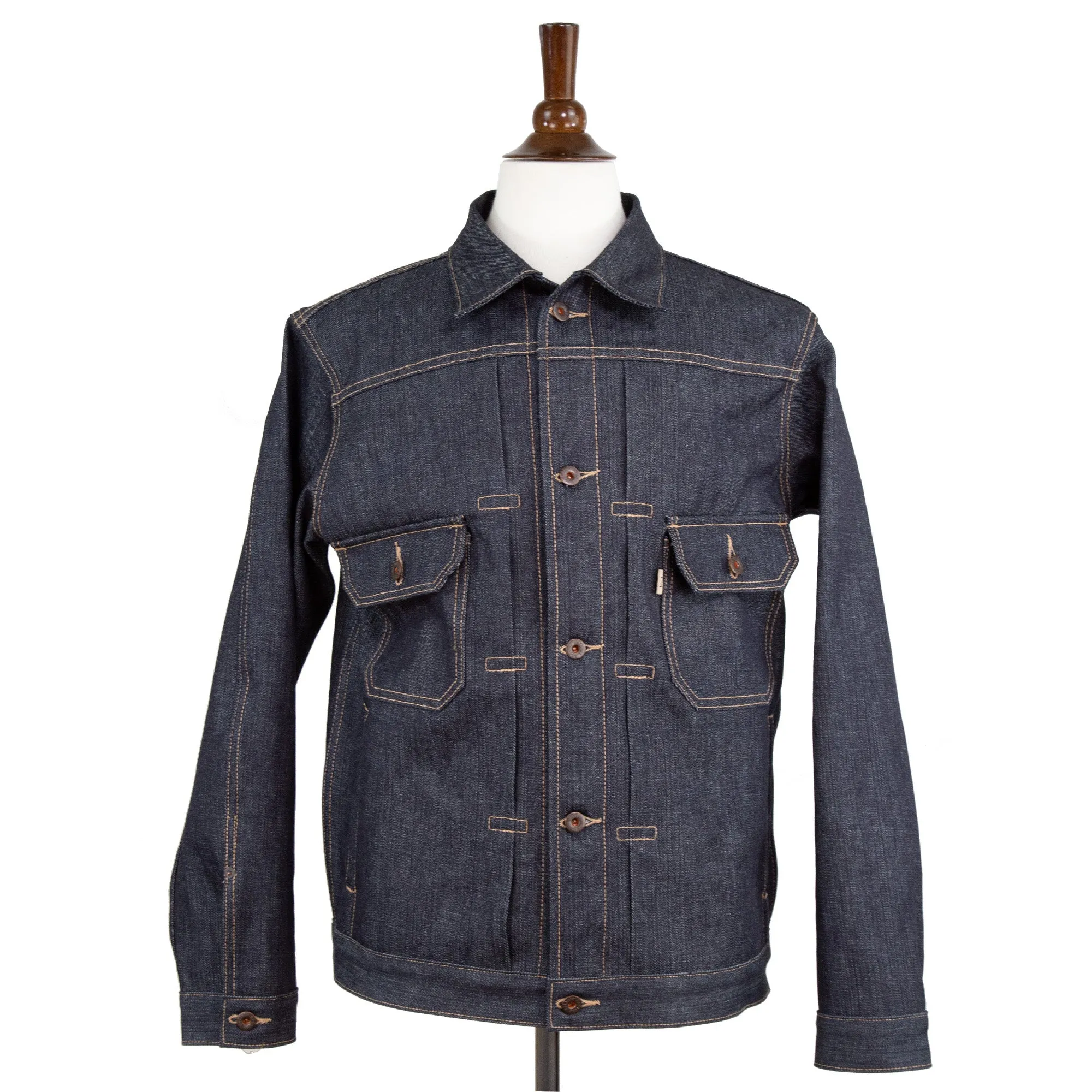 Type 2 Kurabo 11.5 Oz Japanese Denim Jacket sold by Railcar