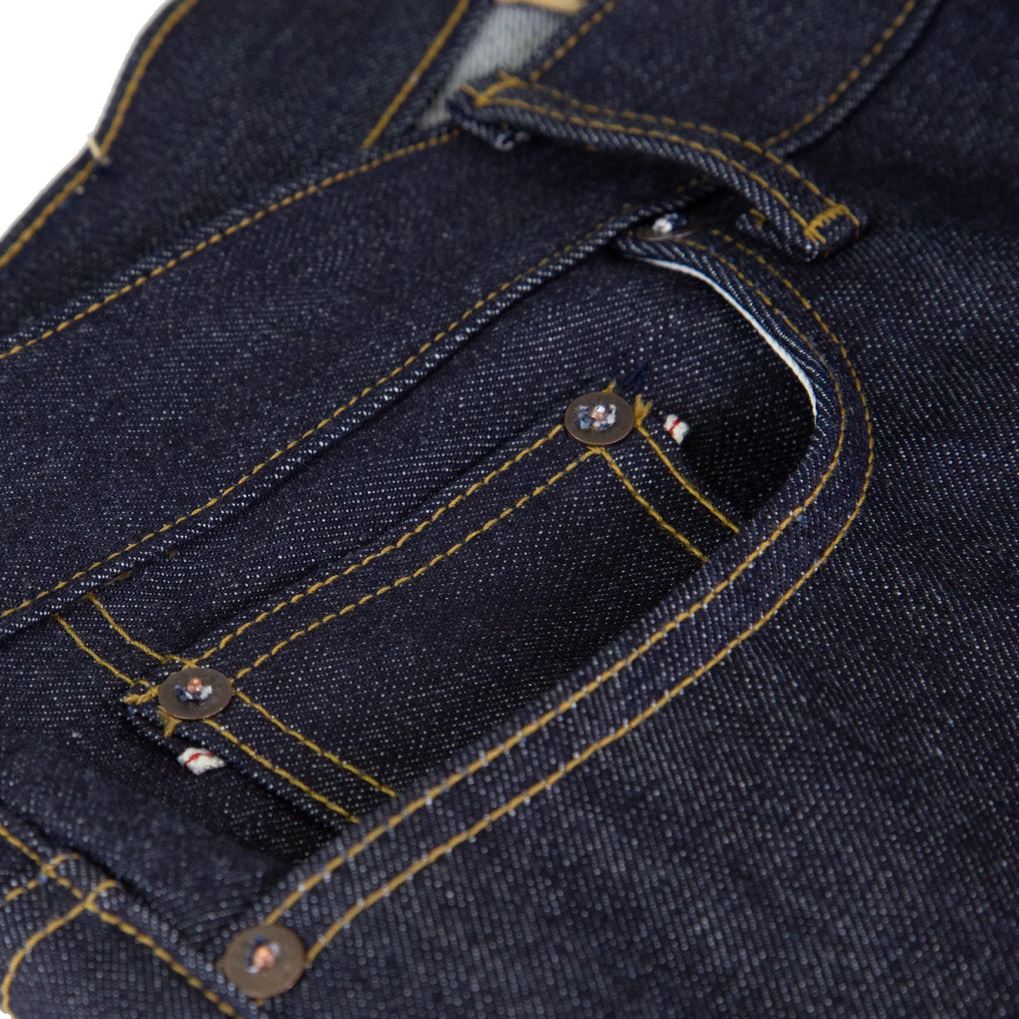 Rebels X110 Modern Straight Leg 13.5 Oz Classic Indigo Selvedge sold by Railcar product image thumbnail 4