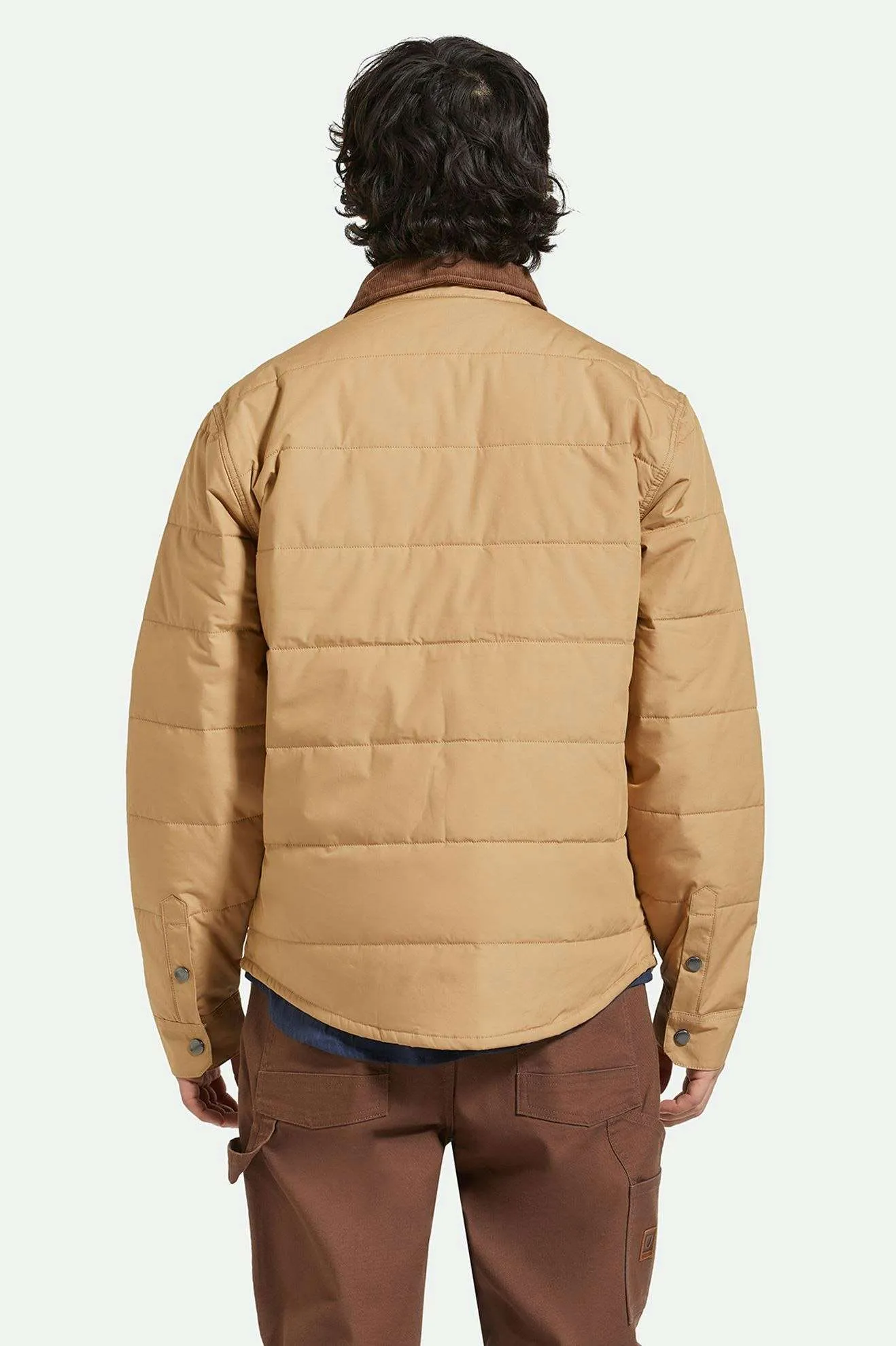 Brixton Men's Cass Jacket - Tigers Eye sold by Railcar product image thumbnail 3