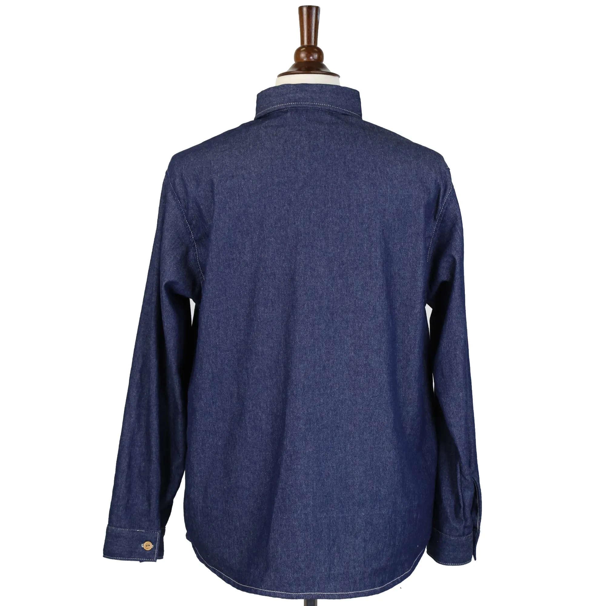 Speed Prewashed Indigo Chambray Shirt sold by Railcar product image thumbnail 2