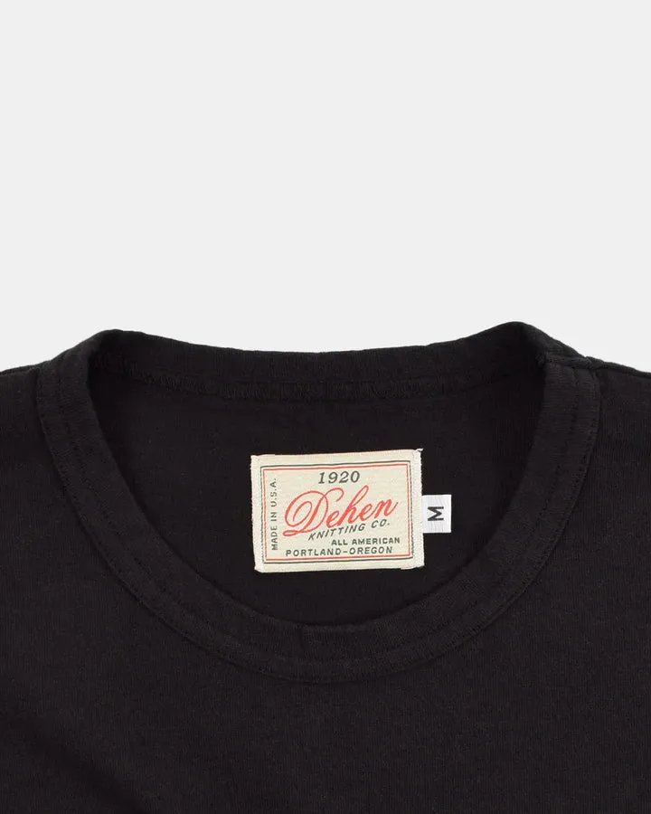 Dehen 1920 Heavy Duty Pocket Tee - Black sold by Railcar product image thumbnail 2