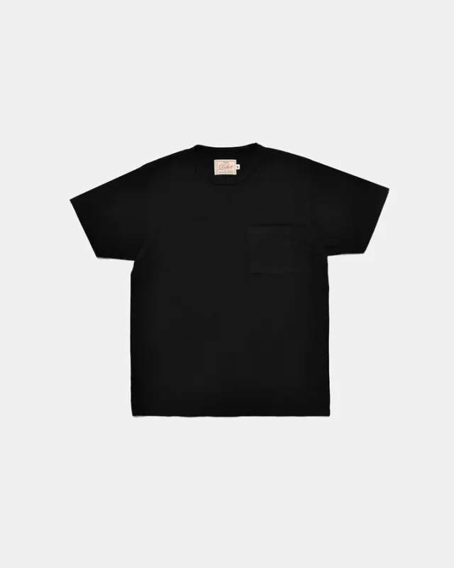 Dehen 1920 Heavy Duty Pocket Tee - Black sold by Railcar