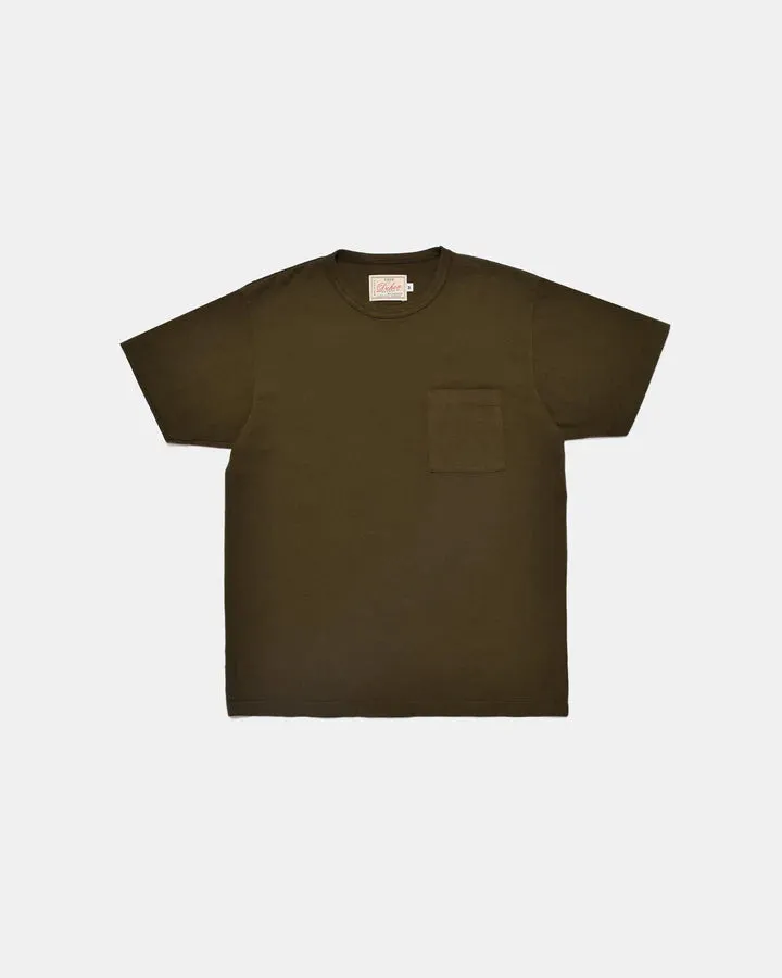 Dehen 1920 Heavy Duty Pocket Tee - Loden sold by Railcar