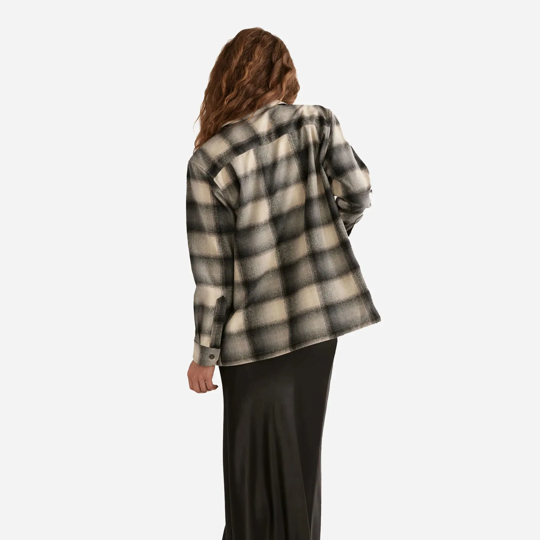 Pendleton Women's Boyfriend Board Shirt - Tan/Slate Ombre (TM470-32633) sold by Railcar product image thumbnail 2