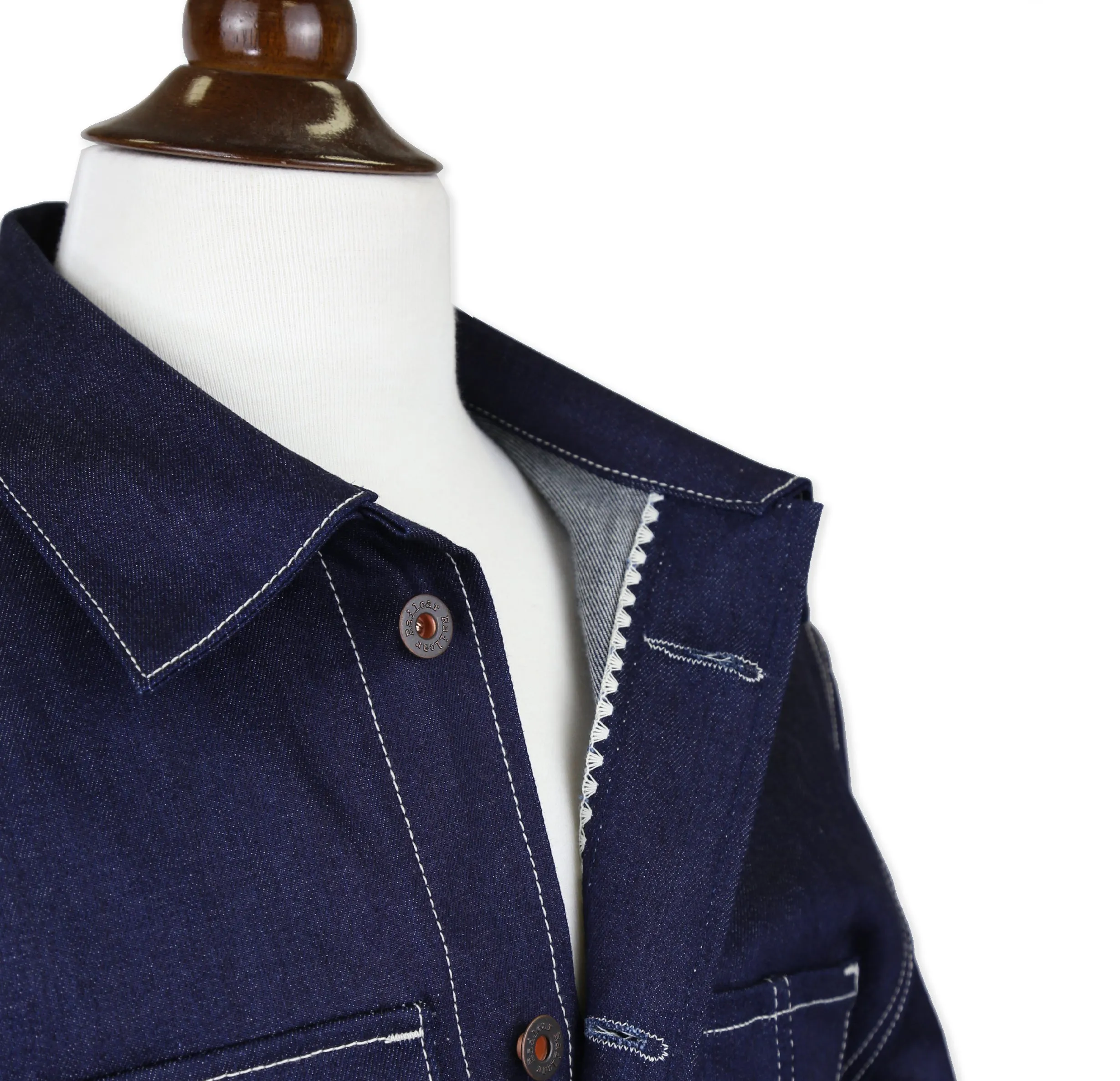 Chore Coat Candiani Mills Denim sold by Railcar product image thumbnail 3