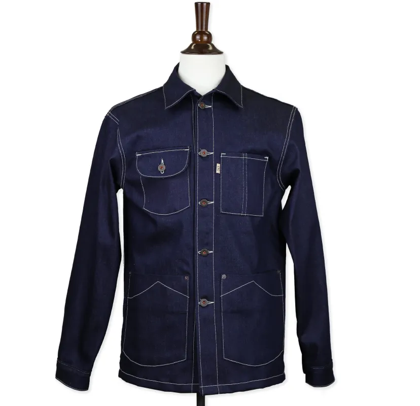 Chore Coat Candiani Mills Denim sold by Railcar
