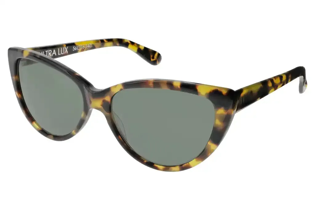 Women's Tres Noir Ultra Lux (Blonde Tortoise - G15 Lens) sold by Railcar