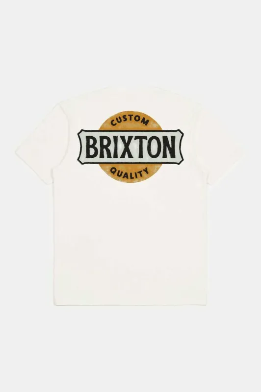 Brixton Men's Wendall S/S Tailored T-Shirt made by Brixton