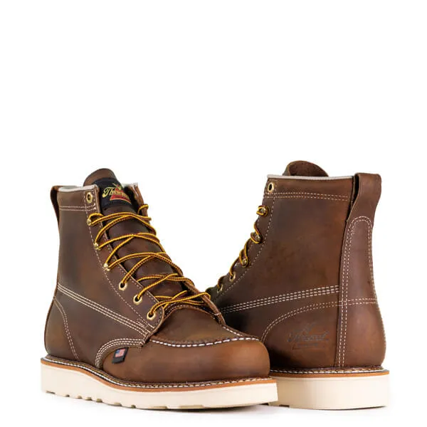 Thorogood American Heritage – 6″ Trail Crazy Horse Moc Toe – MAXWear Wedge™ (814-4203) sold by Railcar