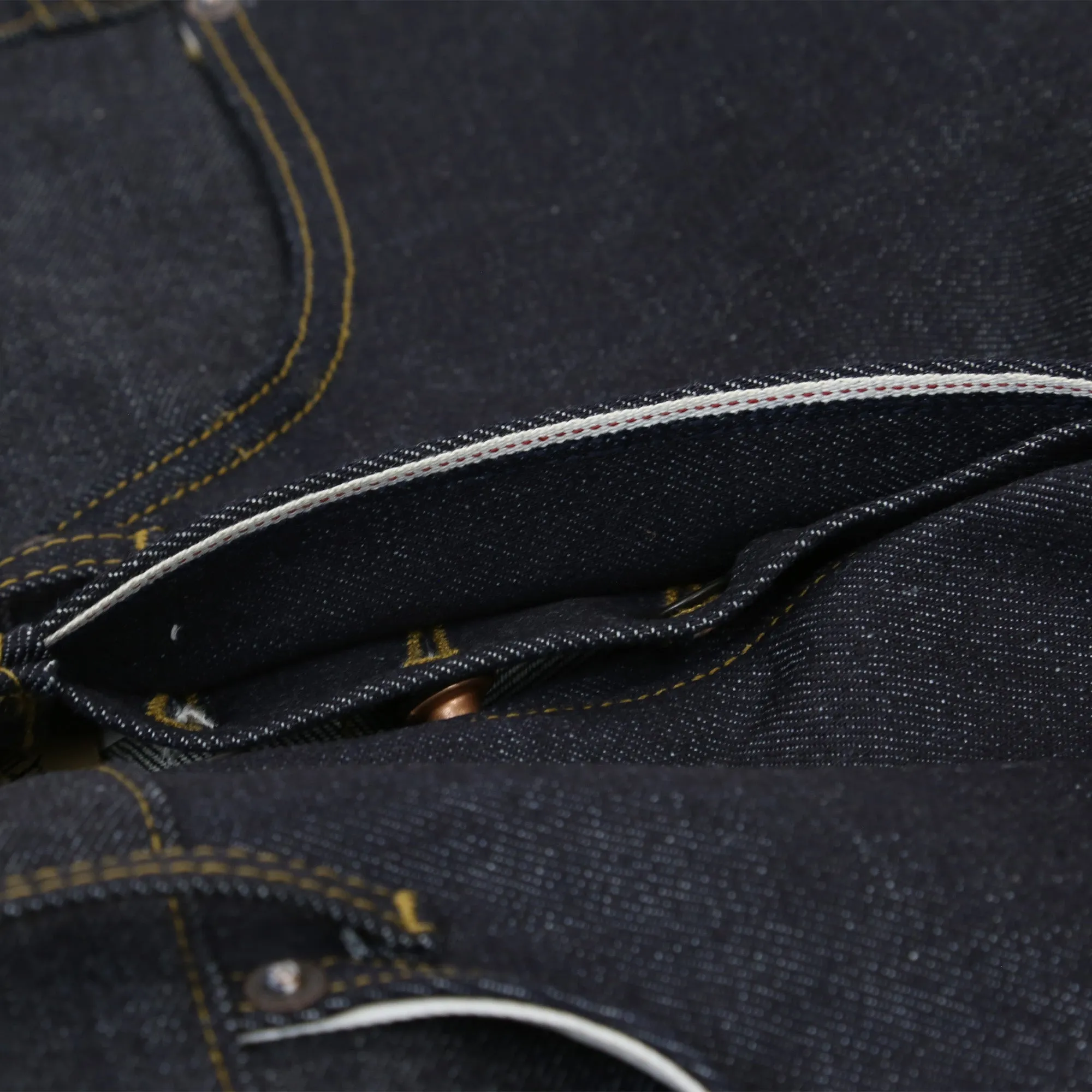 Rebels X099 Modern Straight Leg 12.75 Oz Dark Indigo Selvedge sold by Railcar product image thumbnail 4