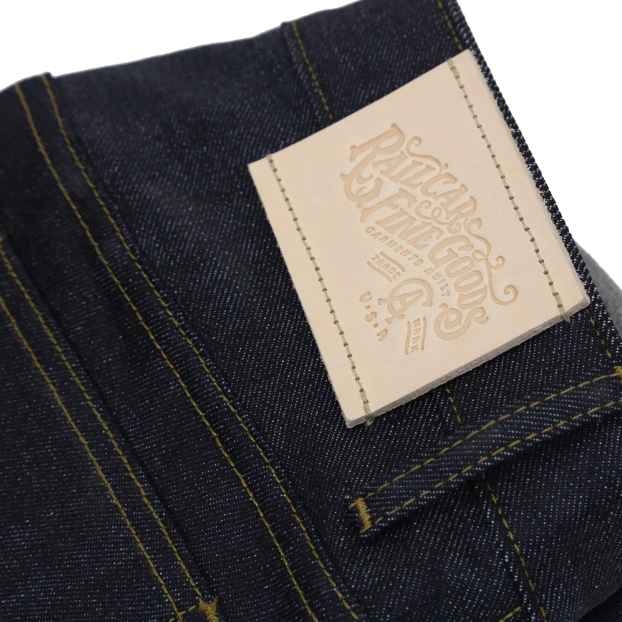 Rebels X099 Modern Straight Leg 12.75 Oz Dark Indigo Selvedge sold by Railcar product image thumbnail 5