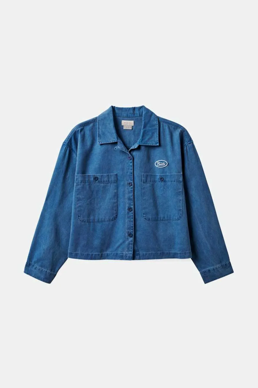 Utopia Overshirt - Deep Sea (1408) sold by Railcar