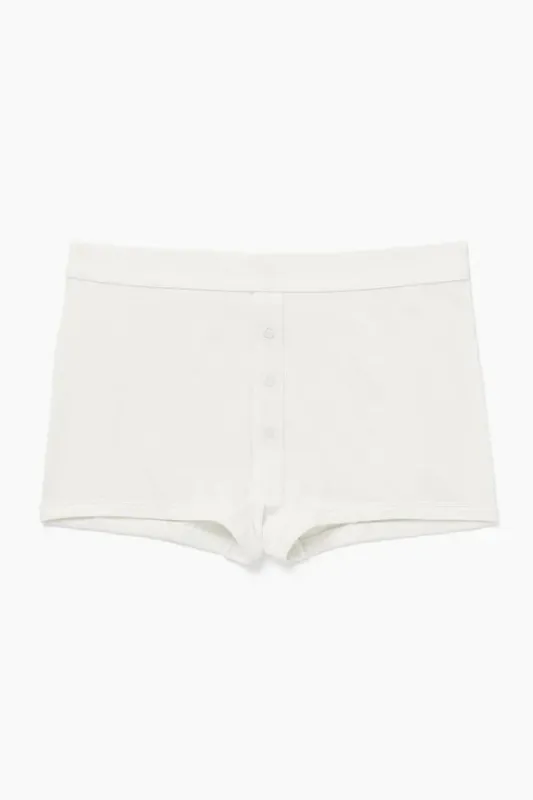 Richer Poorer Women's Cotton Modal Boxer Brief - Bone sold by Railcar
