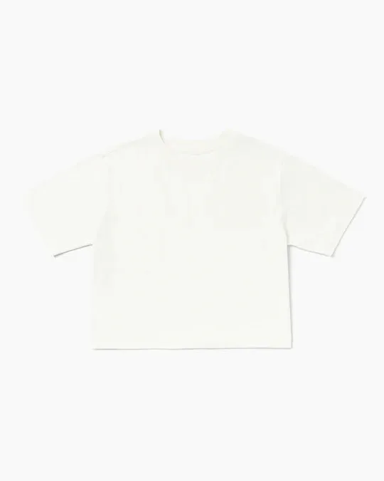 Richer Poorer Women's Relaxed Crop Tee - Bone sold by Railcar