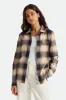 Brixton Women's Bowery STT L/S Flannel - Navy (01261) sold by Railcar