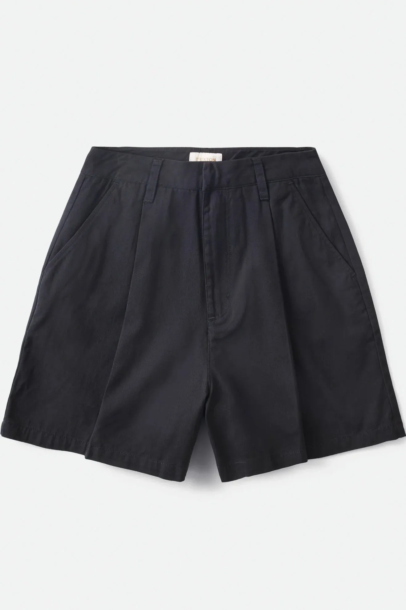 Brixton Victory Trouser Short - Jet Black (04240) sold by Railcar