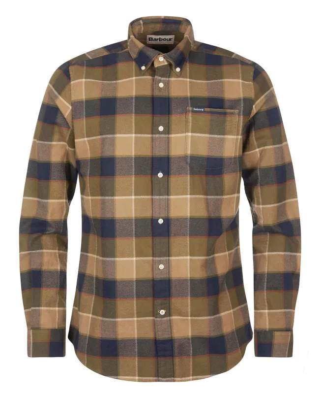 Barbour Valley Tailored Shirt/Stone sold by Railcar