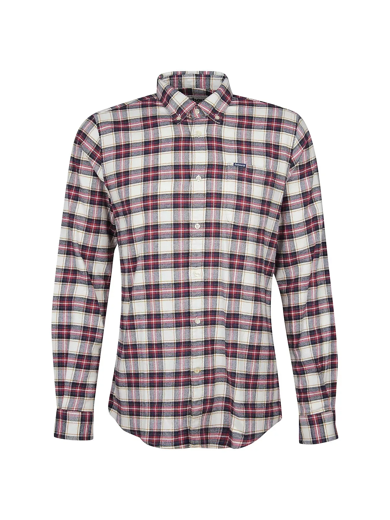 Barbour Alderton Tailored Shirt/Ecru sold by Railcar