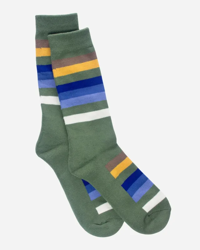 National Park Stripe Crew Socks - Rocky Mountain sold by Railcar