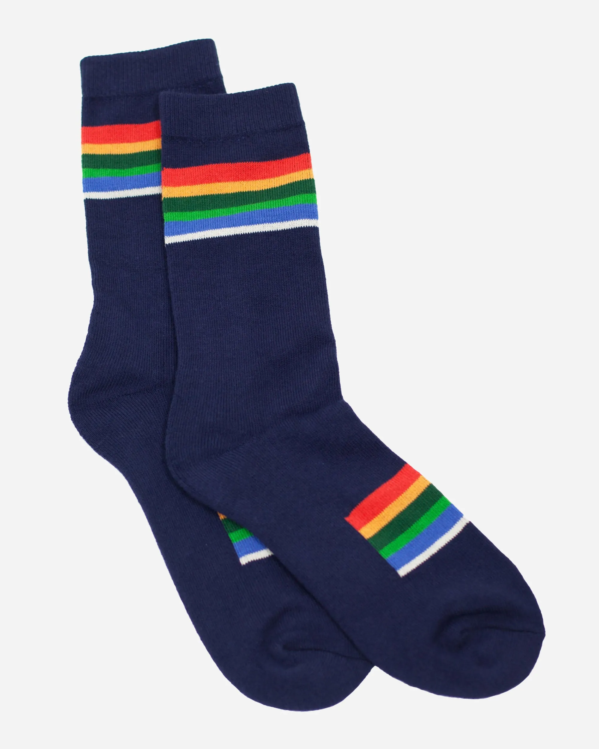 National Park Stripe Crew Socks - Crater Lake sold by Railcar