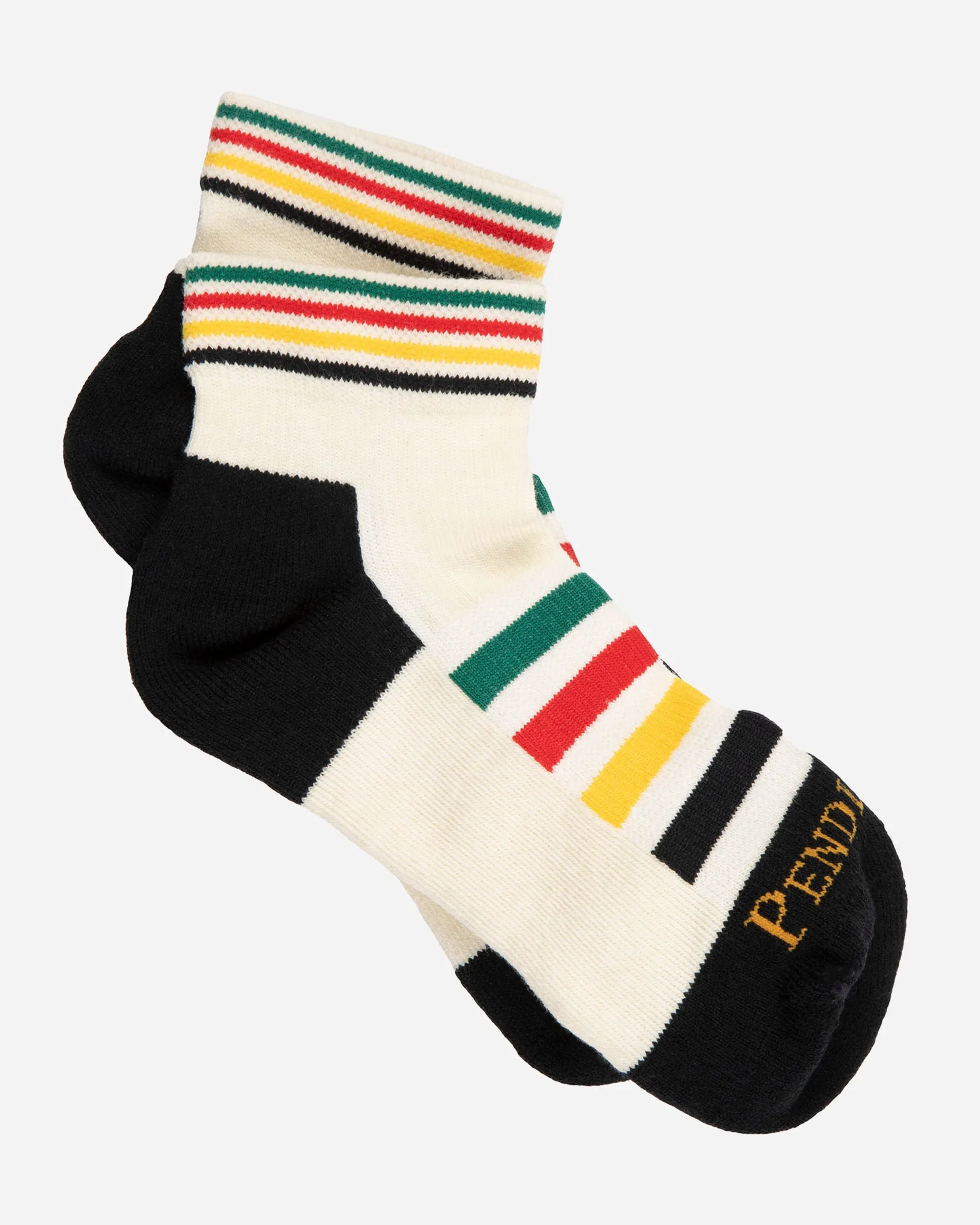 National Park Adventure Quarter Socks - Glacier sold by Railcar