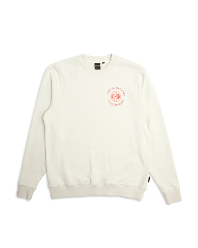 Deus Ex Machina Tenor Crew /Dirty White made by Deus Ex Machina