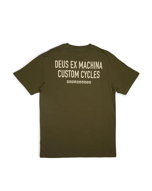 Deus Ex Machina Inline Tee /Clover sold by Railcar product image thumbnail 2