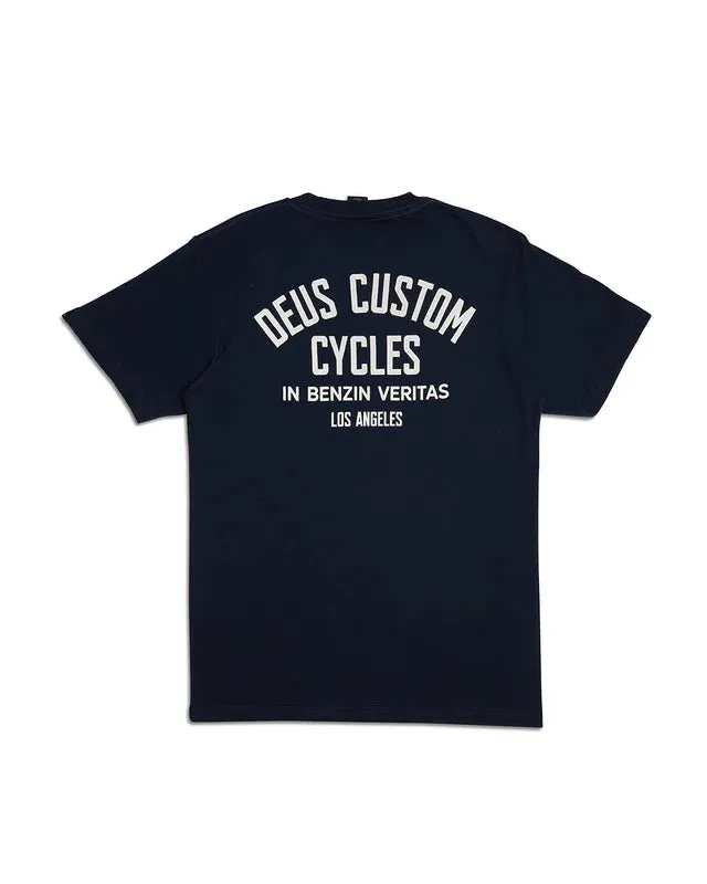 Deus Ex Machina Dice Tee /Navy sold by Railcar product image thumbnail 2