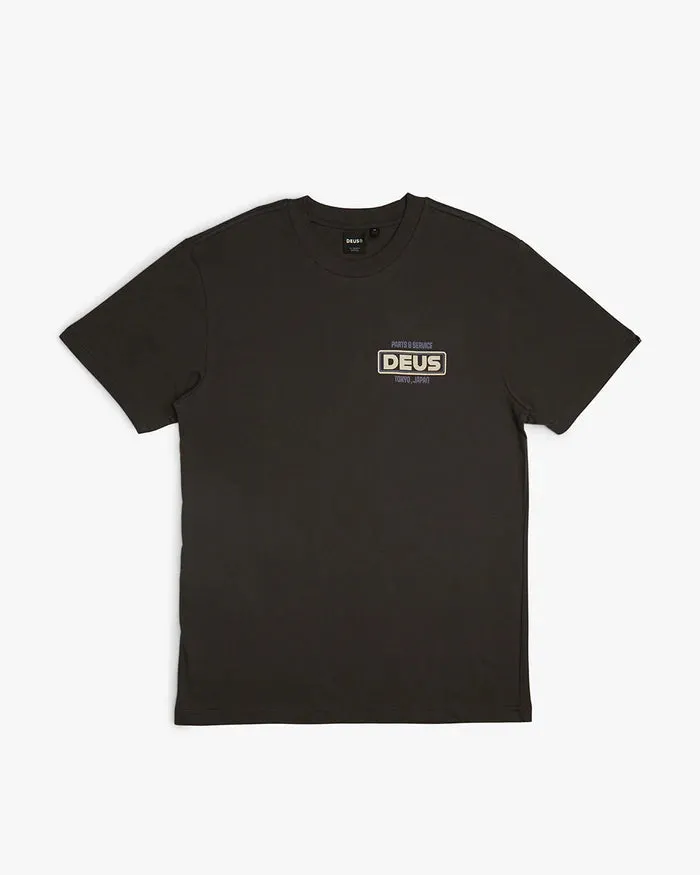 Deus Ex Machina Depot Tee/Anthracite sold by Railcar product image thumbnail 2