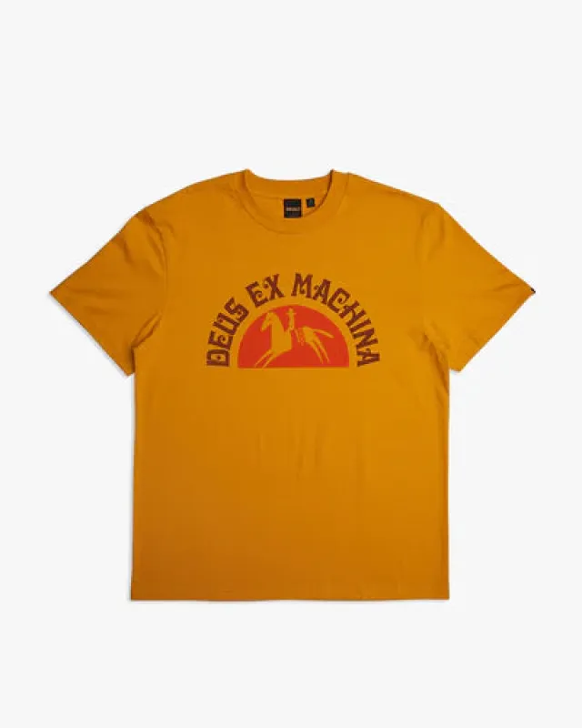 Deus Ex Machina Bareback Tee/Honey Gold sold by Railcar
