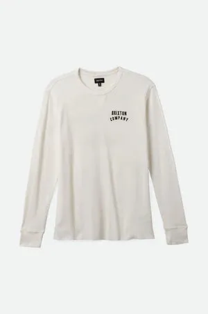 Brixton Woodburn L/S Thermal - Off White sold by Railcar product image thumbnail 2