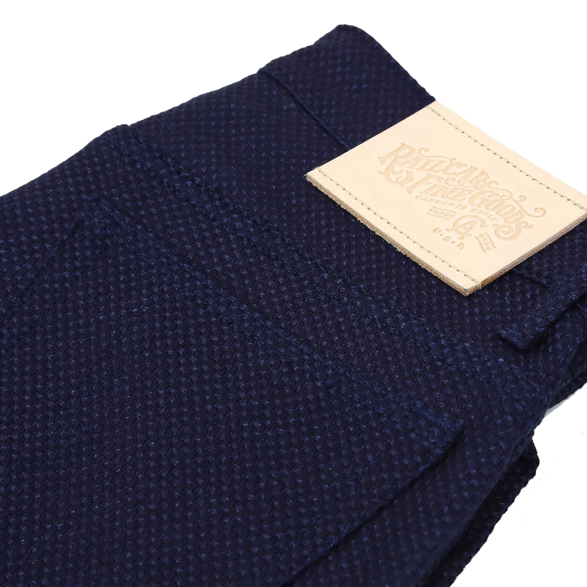 Rebels Sashiko Modern Straight Leg 12 Oz Indigo sold by Railcar product image thumbnail 5