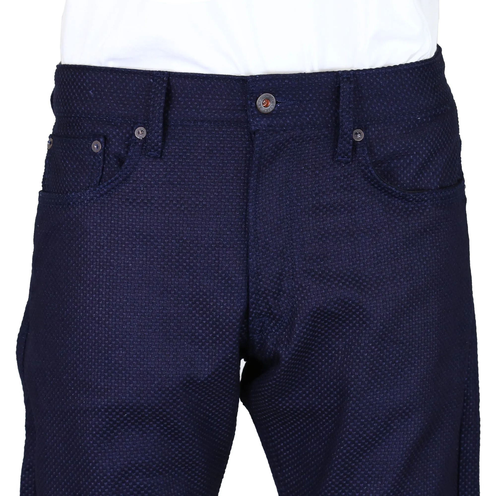 Rebels Sashiko Modern Straight Leg 12 Oz Indigo sold by Railcar product image thumbnail 4