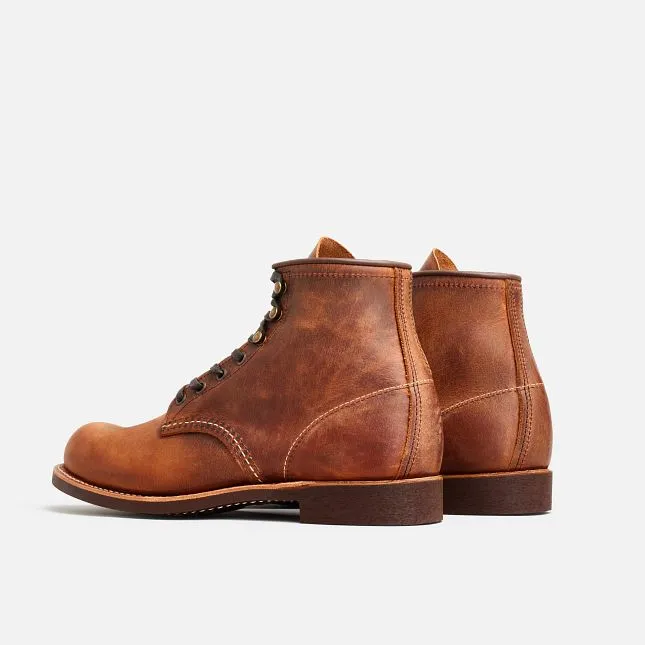 Red Wing Men's Blacksmith 6-Inch Boot in Copper Rough & Tough Leather sold by Railcar product image thumbnail 3