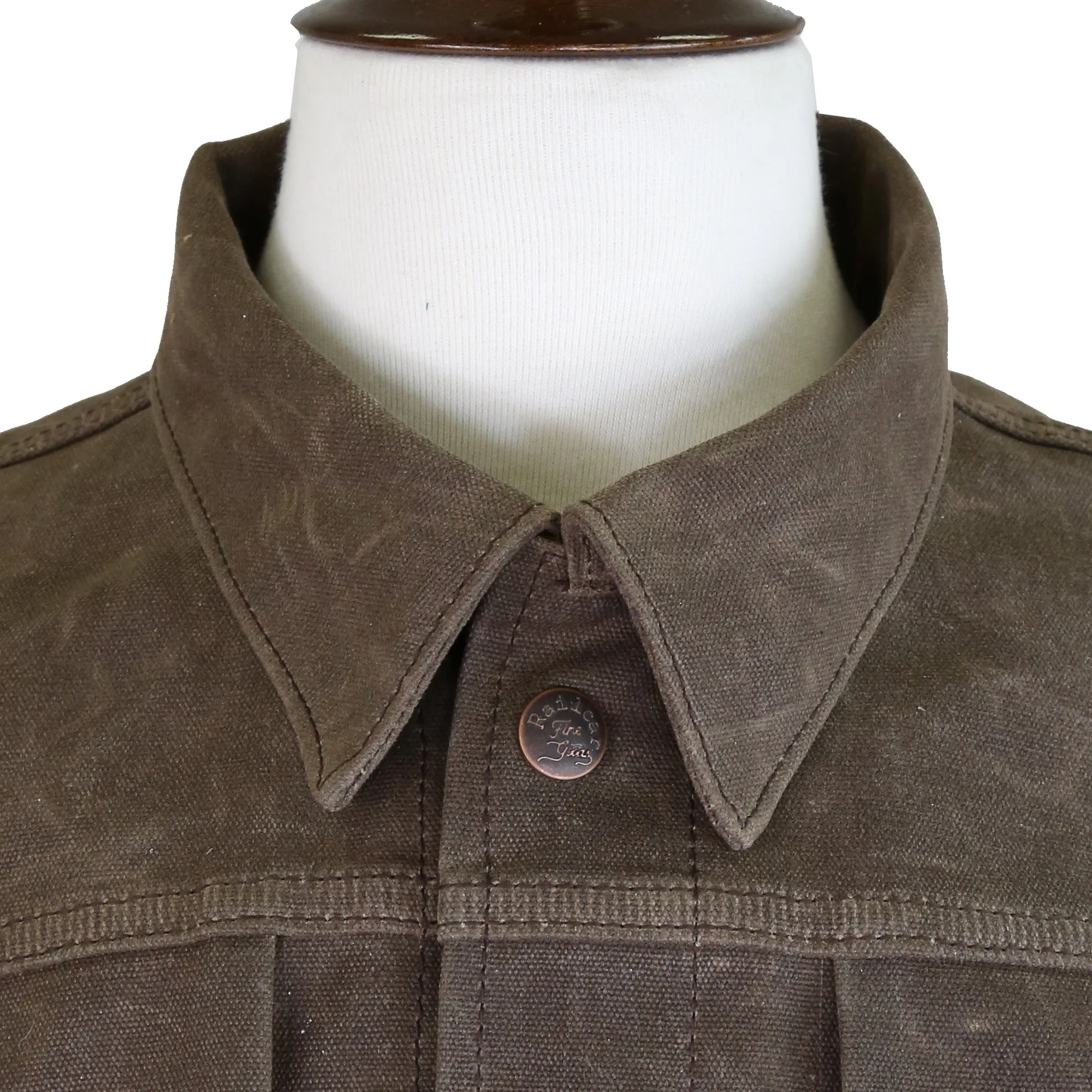 Type 2 14 Ounce Brown Wax Canvas Jacket sold by Railcar product image thumbnail 3