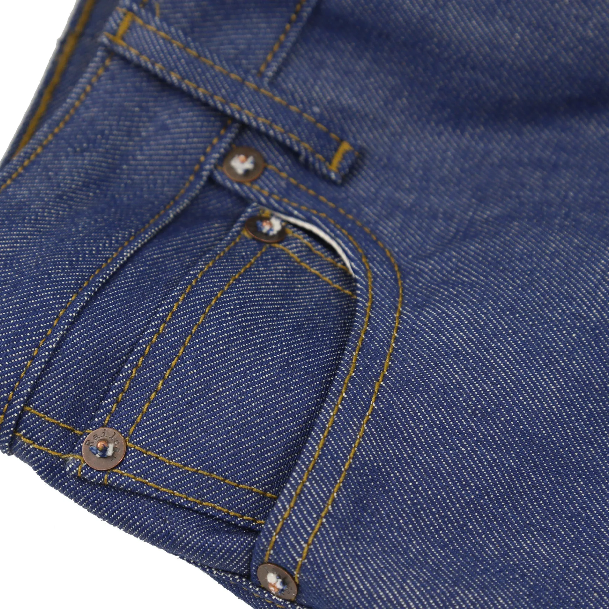 Drifter X089 Indigo Medium High Waist Straight Leg sold by Railcar product image thumbnail 4