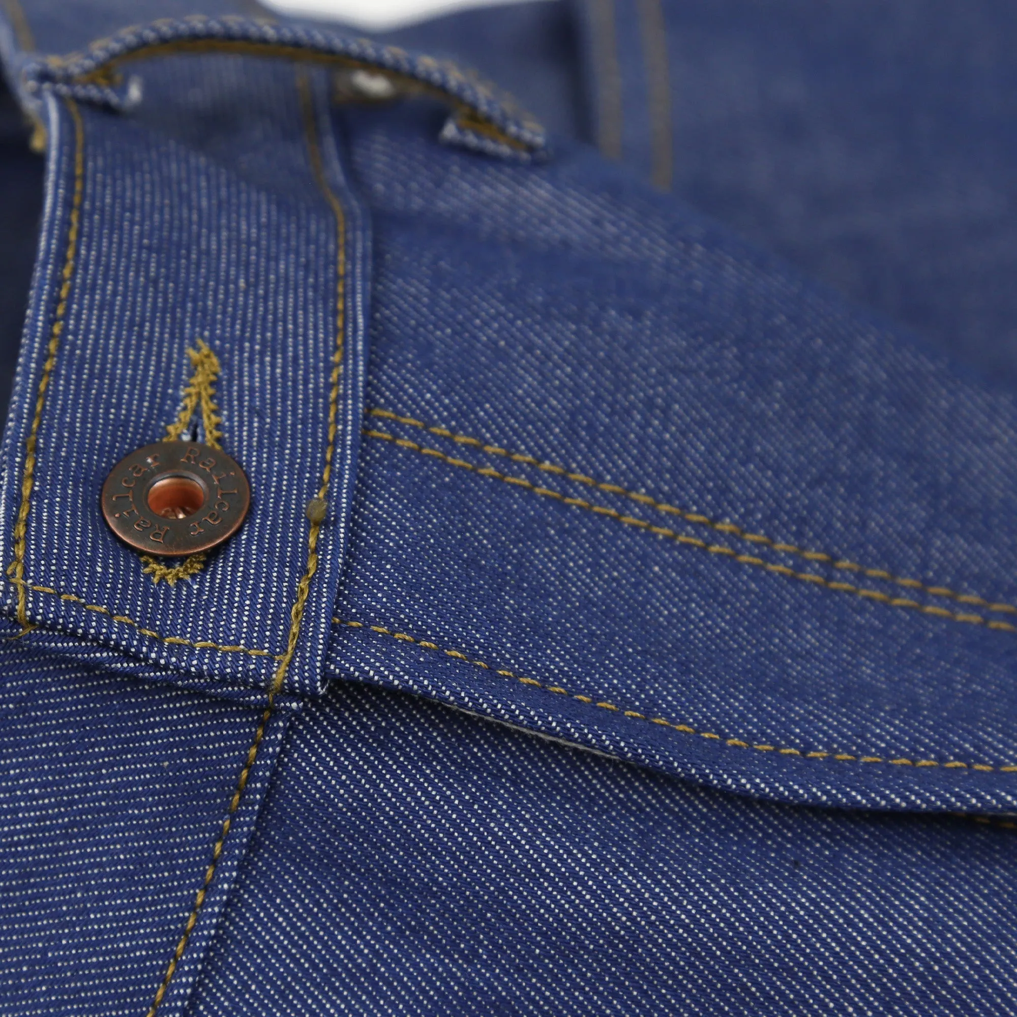 Drifter X089 Indigo Medium High Waist Straight Leg sold by Railcar product image thumbnail 3