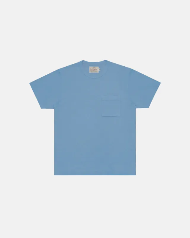 Dehen 1920 Heavy Duty Pocket Tee - Bluebird sold by Railcar