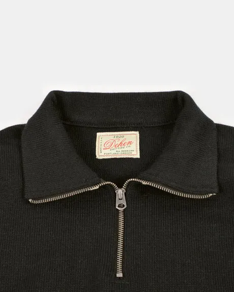 Dehen 1920 Motorcycle Sweater - Black / Off White sold by Railcar product image thumbnail 2