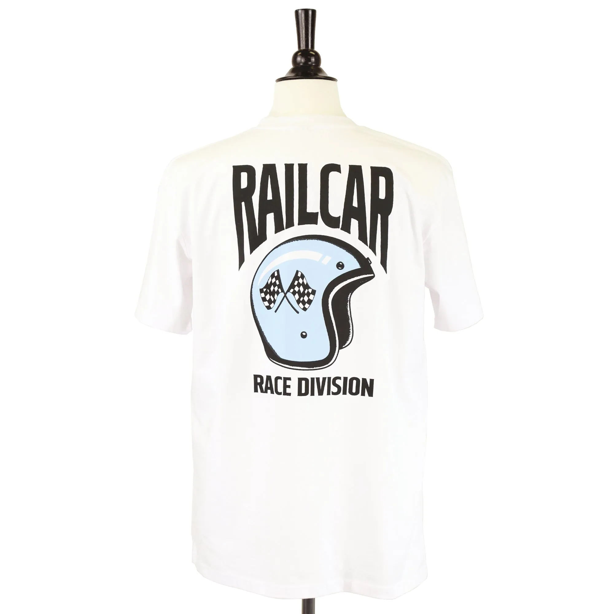 Helmet Race Division Blue Tee Shirt sold by Railcar