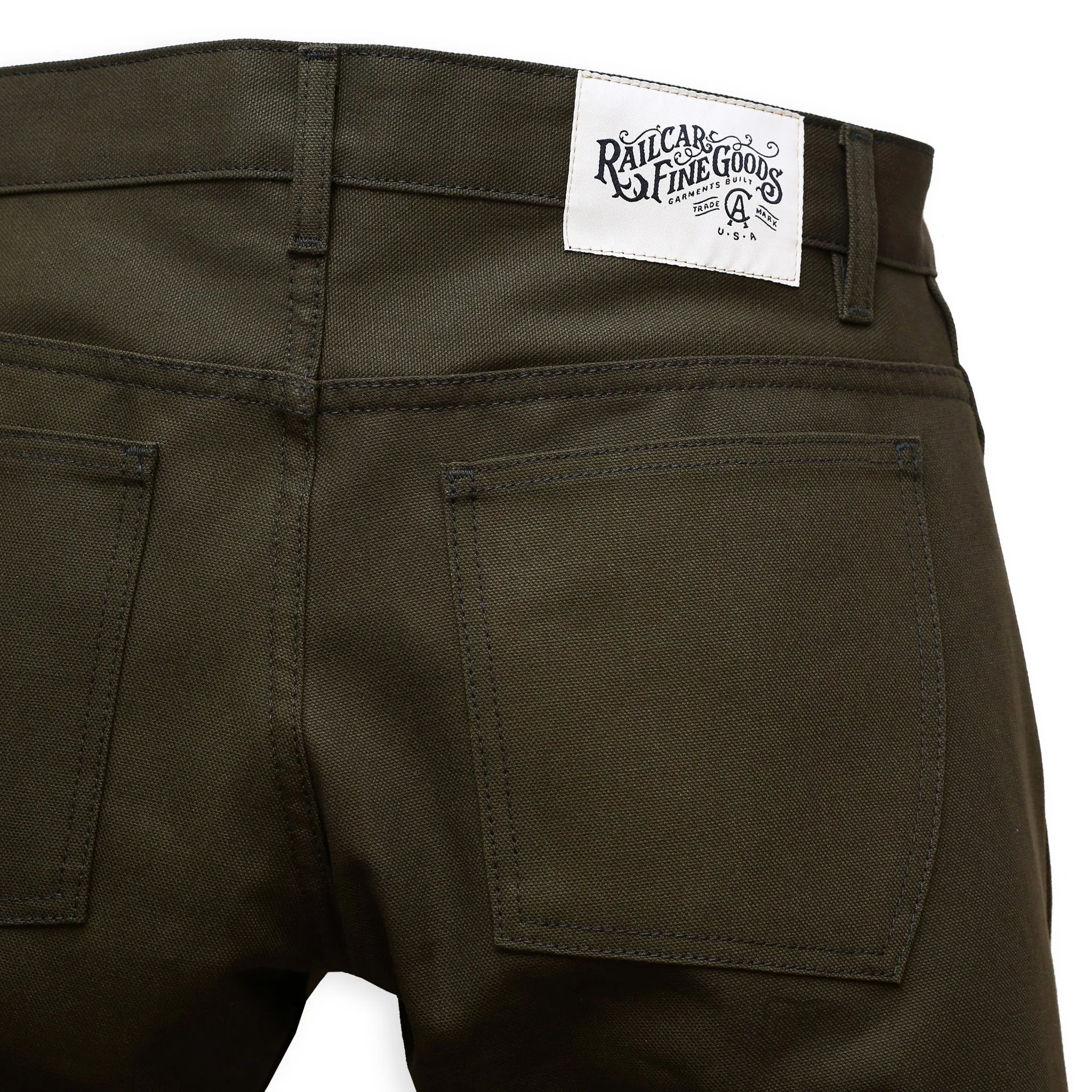 Station Trouser Seaweed Double Panel sold by Railcar product image thumbnail 3