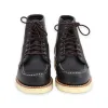 RED WING WOMEN'S CLASSIC MOC TOE BLACK sold by Railcar