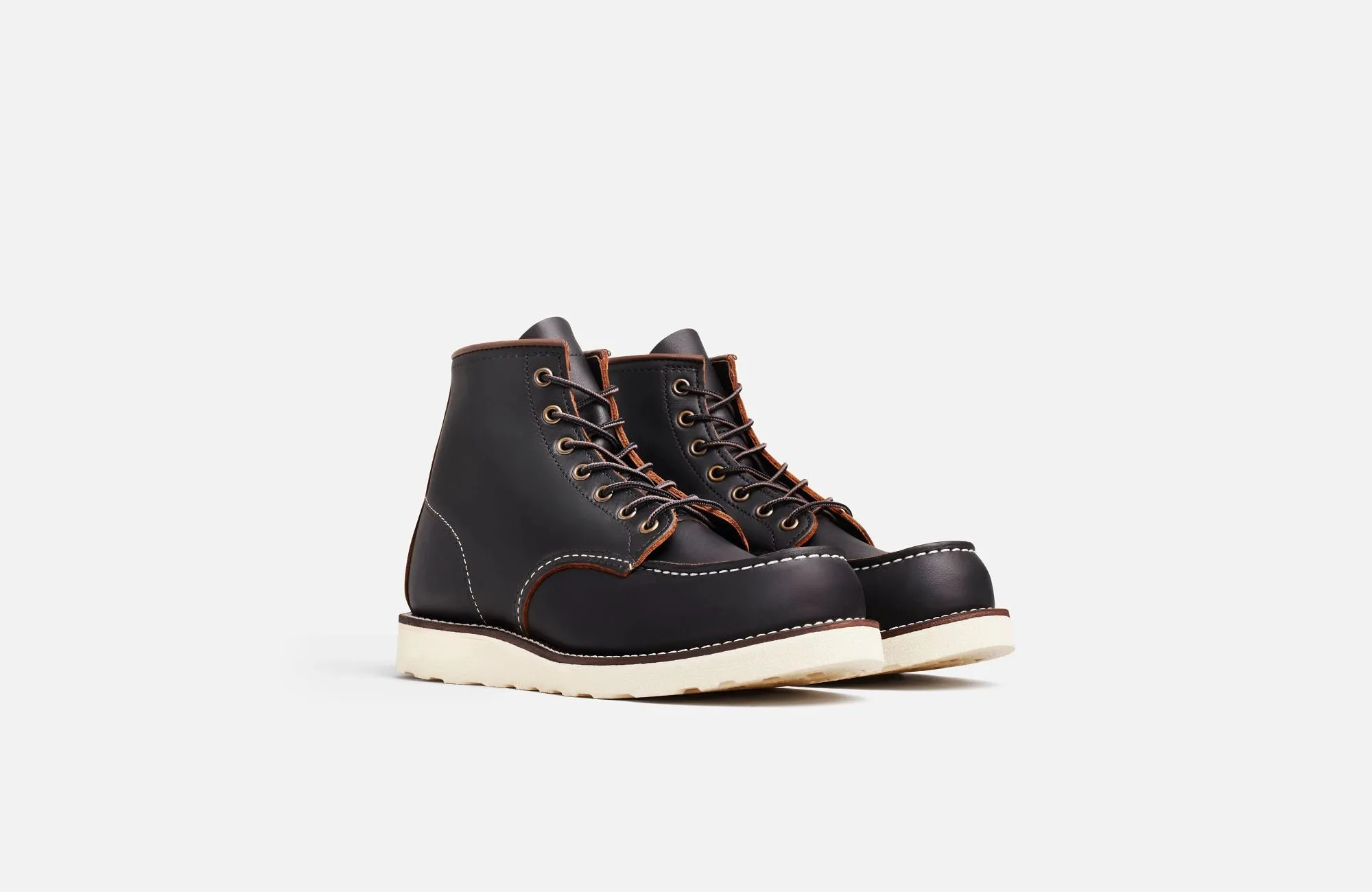 Red Wing Men's 6'' Moc Toe Black (8849) sold by Railcar product image thumbnail 2
