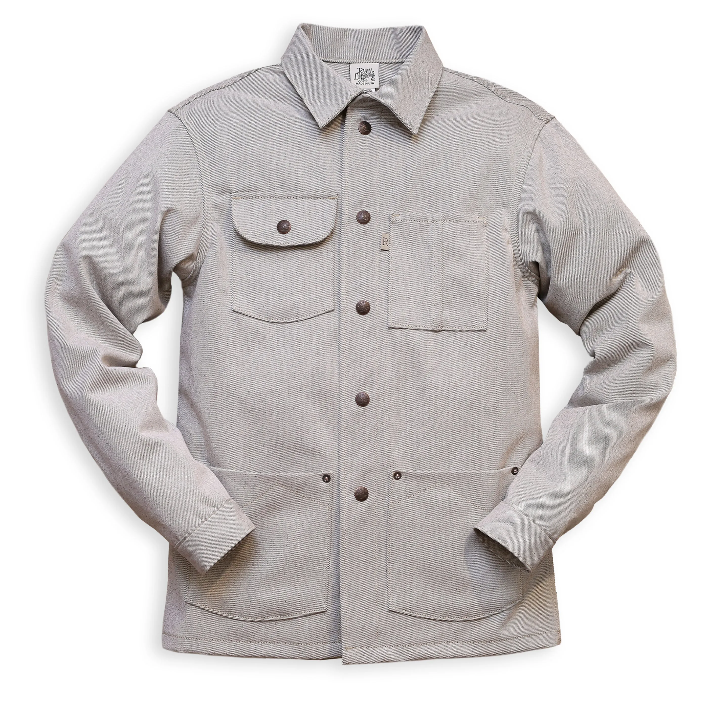 Chore Coat Oatmeal Denim sold by Railcar