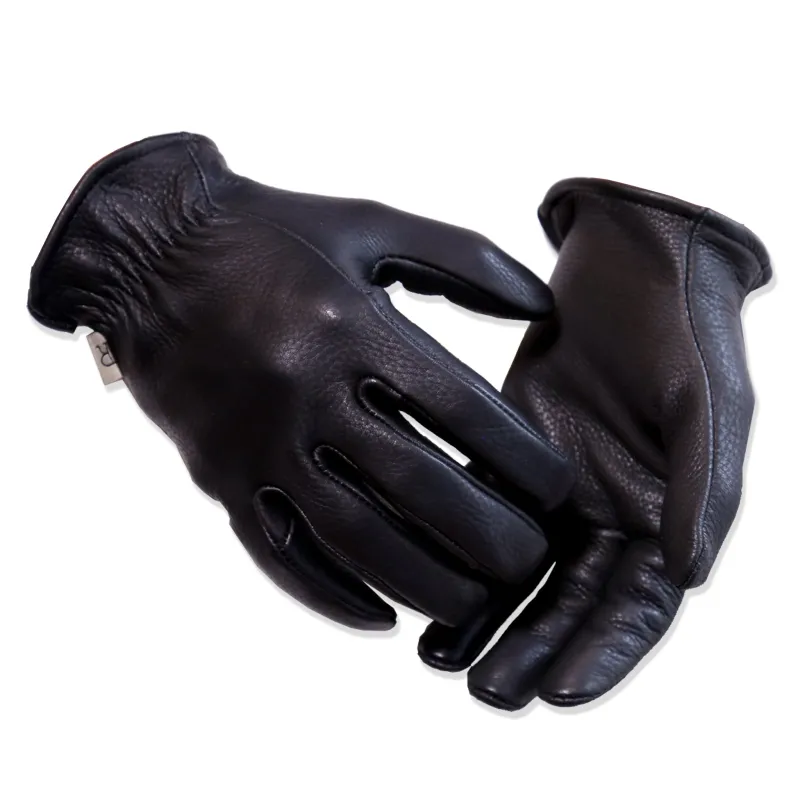 Gapem Black Deer Skin Gloves made by Railcar