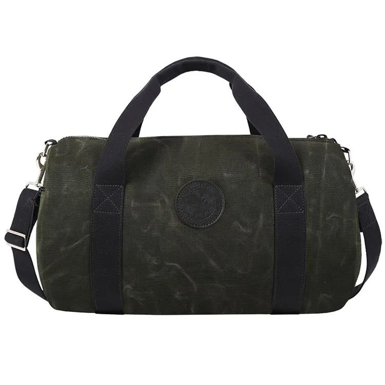 DULUTH PACK WAXED ZIPPERED ROUND DUFFEL BAG sold by Railcar