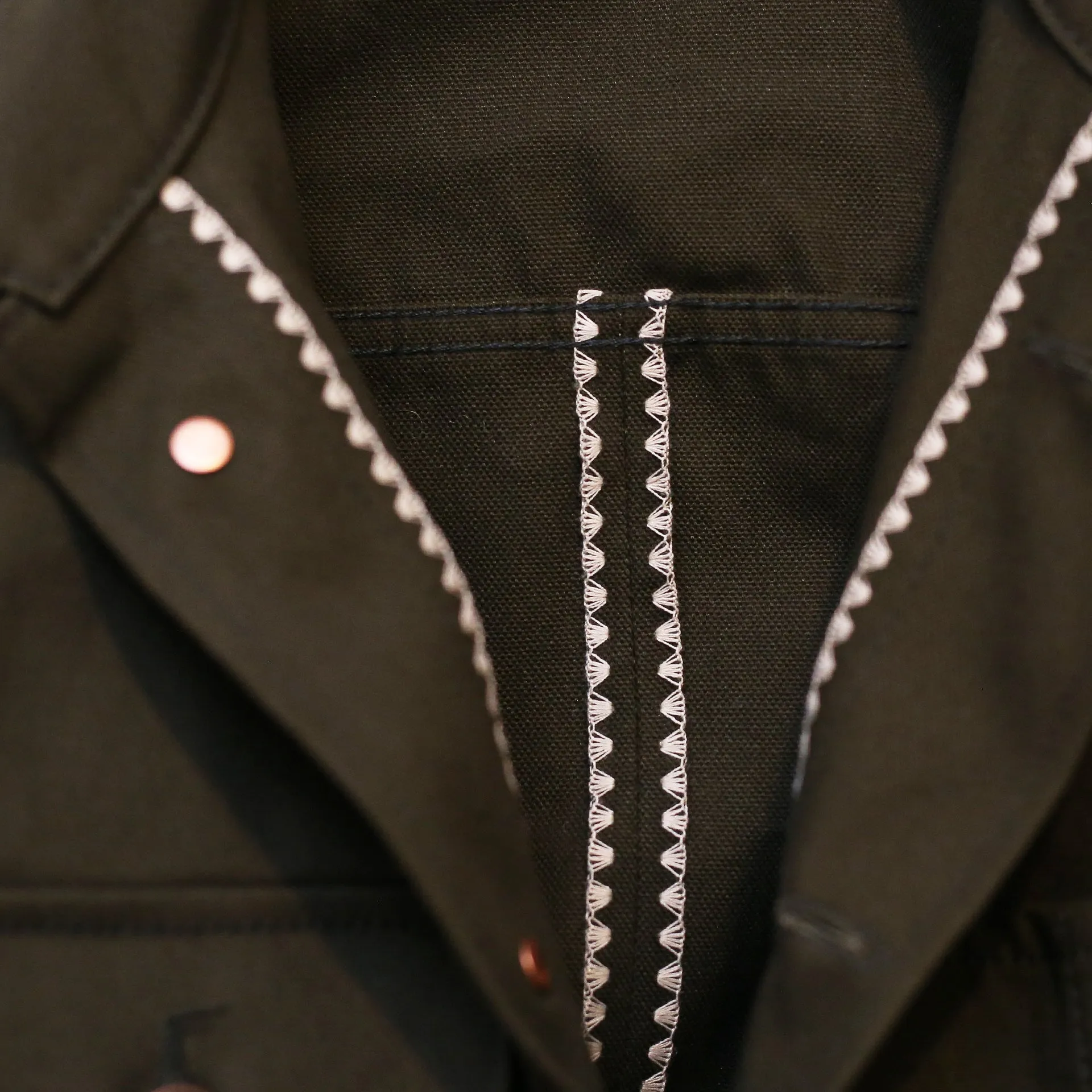 Chore Coat 12oz Seaweed sold by Railcar product image thumbnail 2